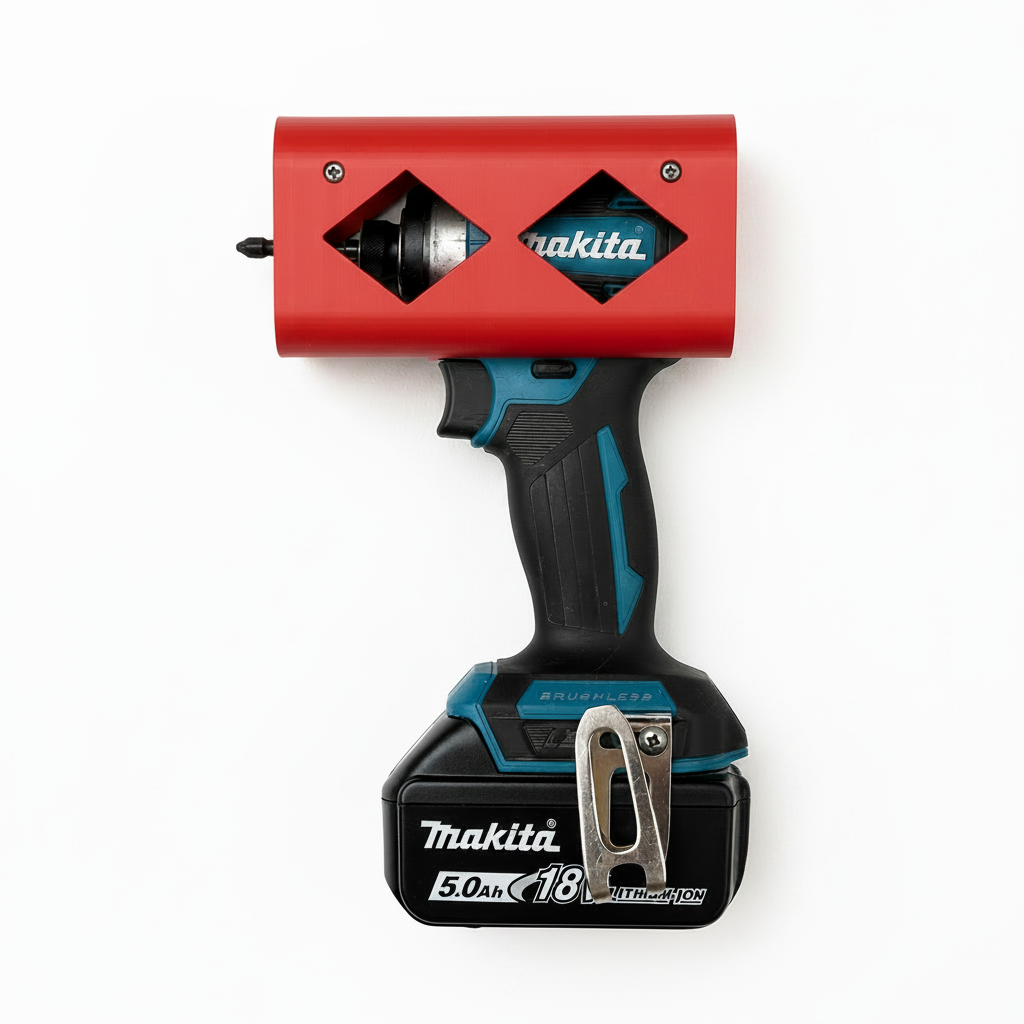 Tool Holster SMALL – Heavy Duty Workshop Storage Solution RED