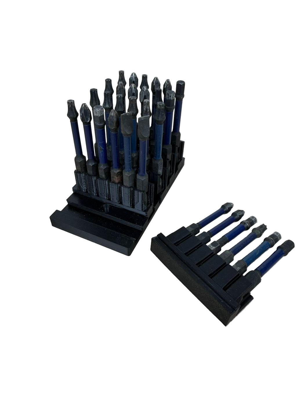 Modular Impact Driver & Drill Bit Organiser – 30 Bit Capacity BLACK